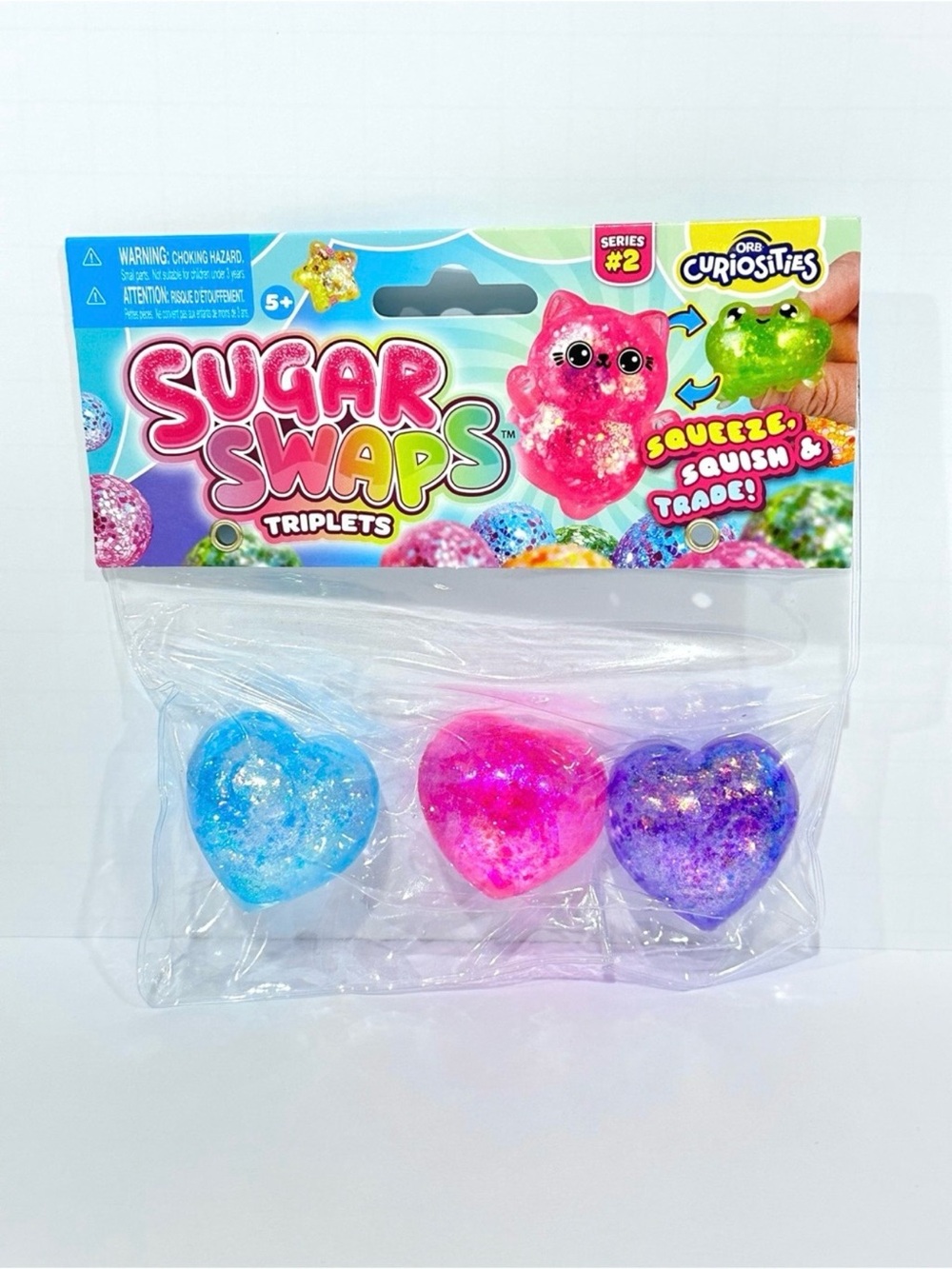 Orb Sugar Swaps Triplets Hearts Squishies